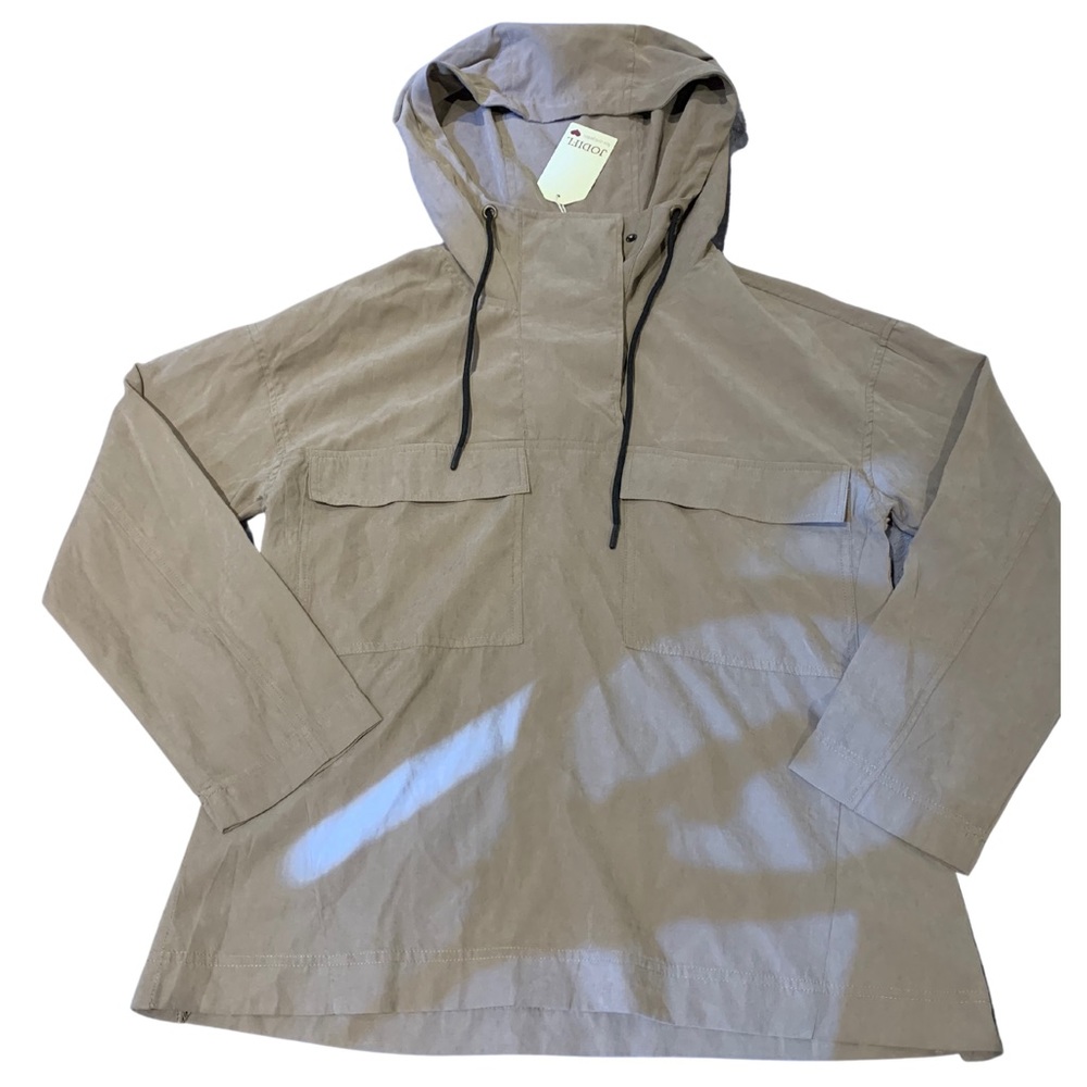 JODIFL Jacket hoodie 3/4 button NWT SMALL